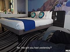 Young French Blonde Returns For More Rough Fucking In Threesome