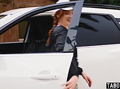 Redhead milf coach siri dahl strapon fucks teen 18+'s fresh pussy