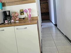 Risky sex with husband's friend while he's showering 😏