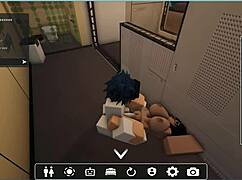 she asked for fucking in all bent over doggystyle poses. like in roblox game