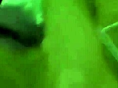 Detailed view of female masturbation with focus on her actions