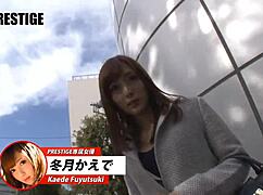 Asian girl blows and fucks with toys