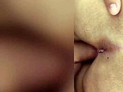 Sister-in-law asked for massage, ended with cum on her ass