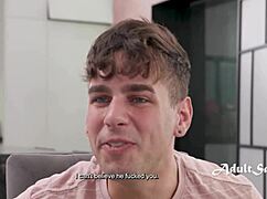 blonde teen 18+ seems to have a type with her step cousins kai jaxon dylan moore