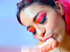 Horny lesbians engage in intense kissing and pussy licking in missionary position with fingering