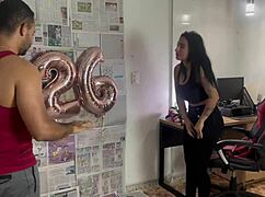 colombian petite licked and fucked anal