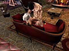 Turk Master Dominates Greek Girl, Sucking and Fucking Her Ass