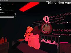 Rough Quickie Encounter With A Blonde Bitch Taking Big Black Monster Cock