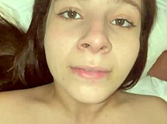 Big Cock Penetrates Tight Ass of Cute 19-Year-Old Paulista Babe