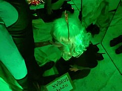 latina shemale in heels and lingerie does deepthroat verification video