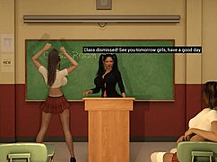 lets see what happens in the lesbian boarding college where girls masturbate and finger each other