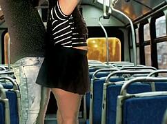 Fucking On Moving Public Bus In Usa