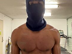 working out my neck and shoulders outdoors in california for the ladies