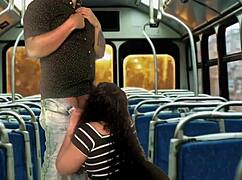 Fucking On Moving Public Bus In Usa