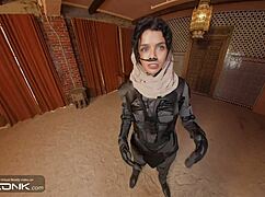chani in uniform rides atreides huge cock in dune cosplay 😍