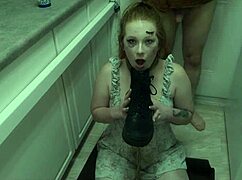 Enthusiastic Degradation Slut Siren Eats Cum From Boot In Humiliation.