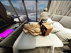 I fucked my fan with my big cock, it was monster sex.