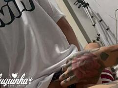 little white girl said she was menstruating and look what i did