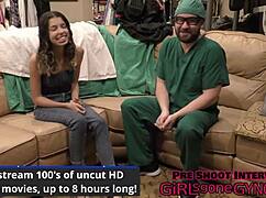 Aria nicoles 2023 yearly physical with anal gaping and masturbation