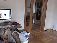 Roommate catches me jerking off, now fuck me hard 😈