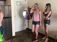 stripping wheel patreon with sexy ass and clothes ripped