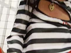 Passion's Pantyhose Vibrator Show In Jail Cell