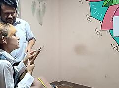 Latina Schoolgirl Gets Nailed Hard In Carpentry Class!