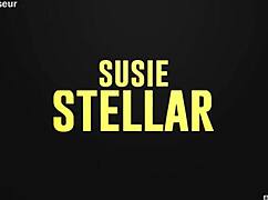 Two-timer SCARLET SCANDAL and SUSIE STELLAR get DOUBLE TEAMED and CREAMED in BRAZZERS POV