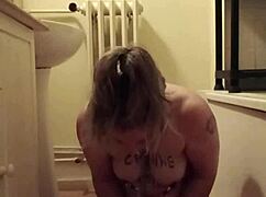 Bound Slave Endures Spanking And Humiliation In Homemade BDSM Session