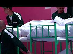 Intense squirt game origins with Asian models and toys.