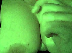 Moaning While Sucking Lollipop And Playing With Tits