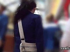 czech teen gets seduced in the mall and drilled in pov anal