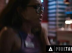 Katie Kush's desperate offer to the loan officer: her body for her business.