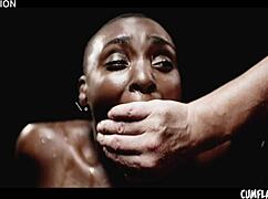 Emotional Black Girl Zaawaadi Filled With Extreme Interracial Cum Loads