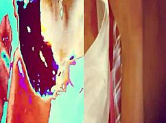 mdr gut reacher makes porn with chocolate pussy and big cock blowjob