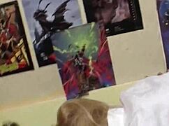 Young 18+ Italian Blonde Seduces Mature European Man For Intense Fucking And Masturbation