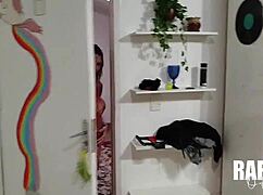 Pounding the big-assed milf saradona with my big cock in interracial fucking