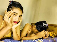 Nude tits shine in amazing 3some sex scenes.