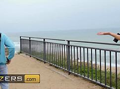 Brazzers - Exhibitionist Jada Sparks Meets Tourist Jordi In Public & Decides To Get A Good Dose Of Fucking With Him