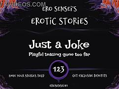 just a joke, but this erotic audio brings masturbation orgasm to women in pov amateurs sex...