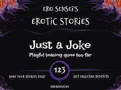 just a joke, but this erotic audio brings masturbation orgasm to women in pov amateurs sex...