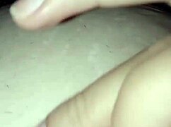 I relax on the toilet, pregnant and mature