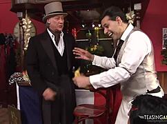 amazing maid says, 'i love sharing these delicious cocks with you, babe'