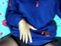 Hot nanny with huge tits craved my cock right when she got home in real homemade scene.