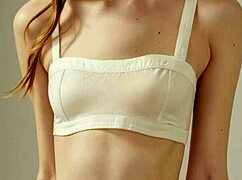 Lingerie models in flower panties