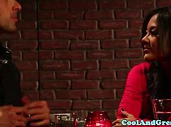 i slammed petite presley hart on the couch, her small tits bouncing