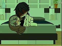 Gacha Stepfather And Stepdaughter Engage In Suggestive Sex Scenes.