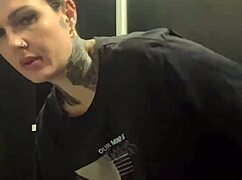 got so horny at the gym, had to jerk off in the bathroom?