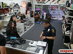 Couple Bitches Get Punished By Pawn Keeper In Garage