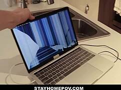 Prank Turns into Fucking Fat Ass Step Sister